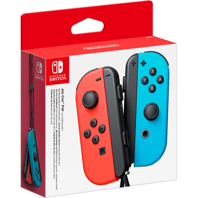 Joy-Con Pair Neon - Rød/Blå - Bilde 1