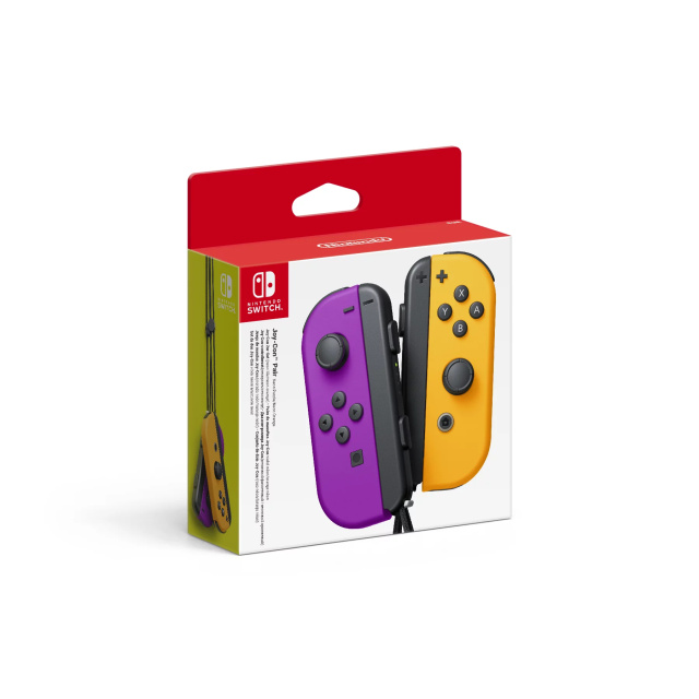Joy-Con Pair - Neon Purple / Neon Orange - Bilde 1