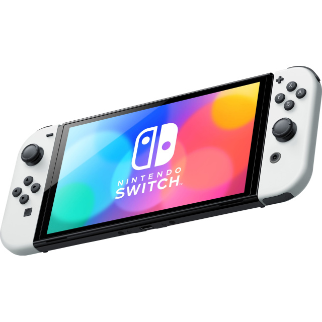 Nintendo Switch OLED - Svart & Hvit - Bilde 2