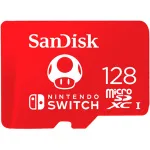 SanDisk Nintendo Switch microSD - 100MB/s - 128GB - Mario edition