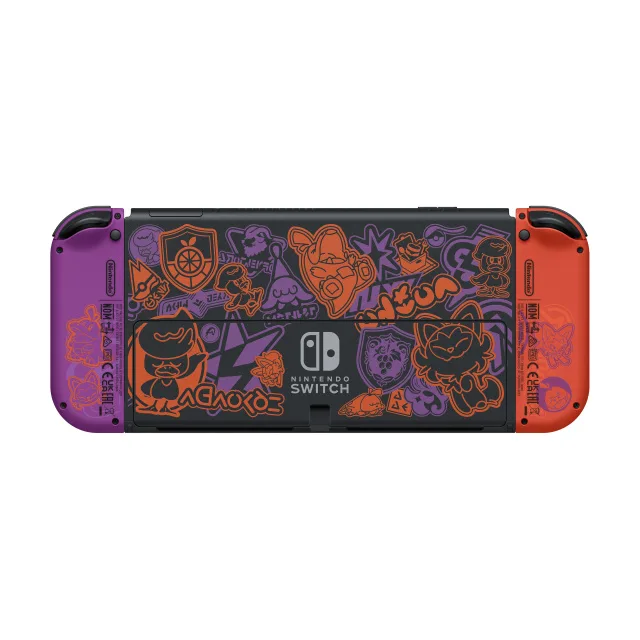 Nintendo Switch OLED Pokémon Scarlet & Violet Edition - Bilde 4