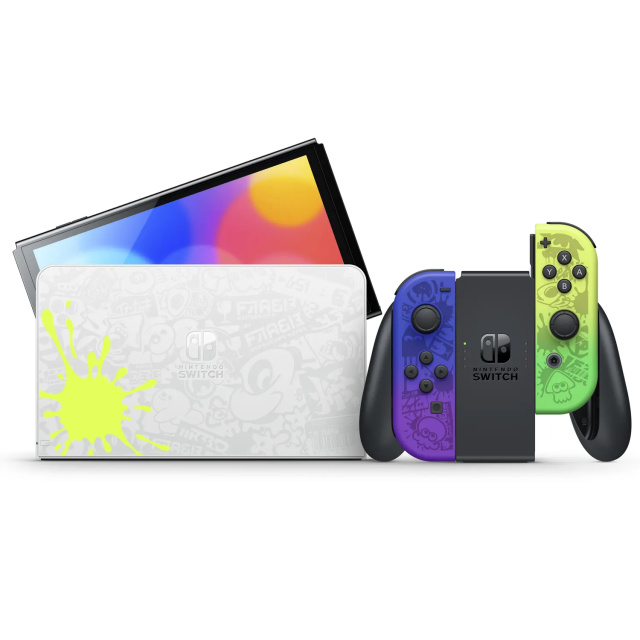 Nintendo Switch OLED Splatoon 3 Edition - Bilde 8