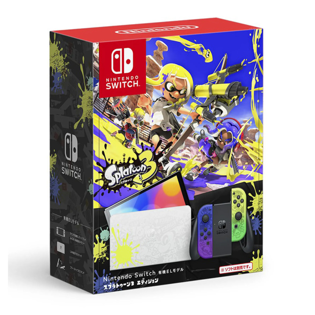Nintendo Switch OLED Splatoon 3 Edition - Bilde 1