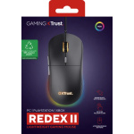 Trust GXT 925 Redex II Lightweight Gaming Mus - Svart