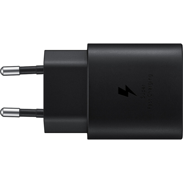Samsung 25W USB-C Fast Charging vegglader - Svart - Bilde 2