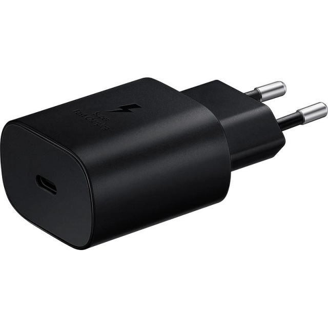Samsung 25W USB-C Fast Charging vegglader - Svart - Bilde 1