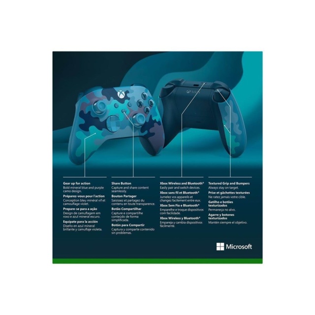 Xbox Series Trådløs Xbox kontroller - Mineral Camo - Bilde 2