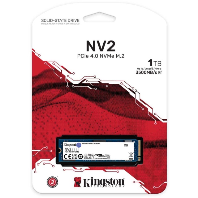 Kingston NV2 M.2 SSD 1TB - Bilde 2