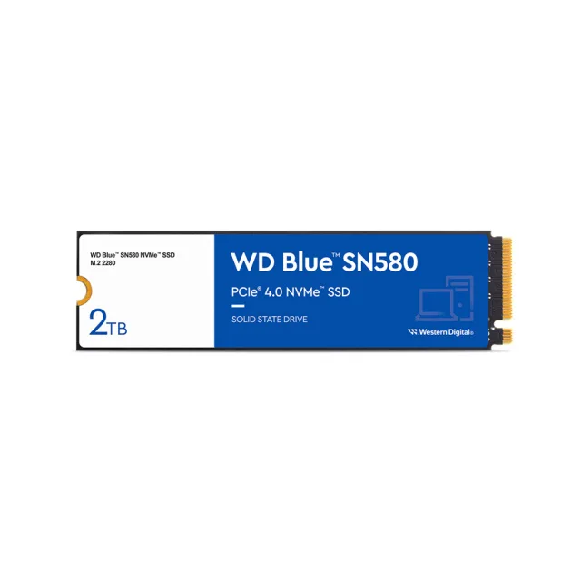 WD Blue SN580 NVMe SSD 2TB - Bilde 1