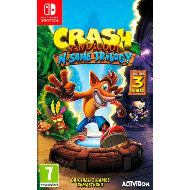Crash Bandicoot N-Sane Trilogy (Switch) - Bilde 1