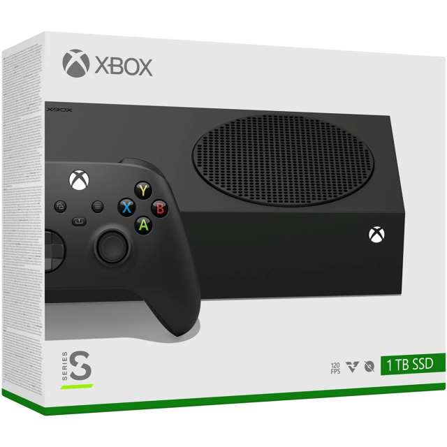 Microsoft Xbox Series S 1TB Carbon Black - Bilde 3