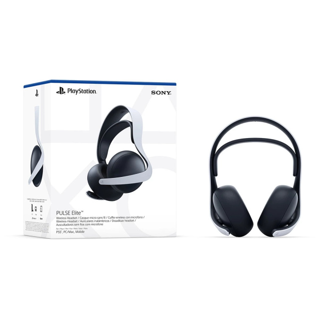 PlayStation 5 Pulse Elite trådløst headset (hvit) - Bilde 2