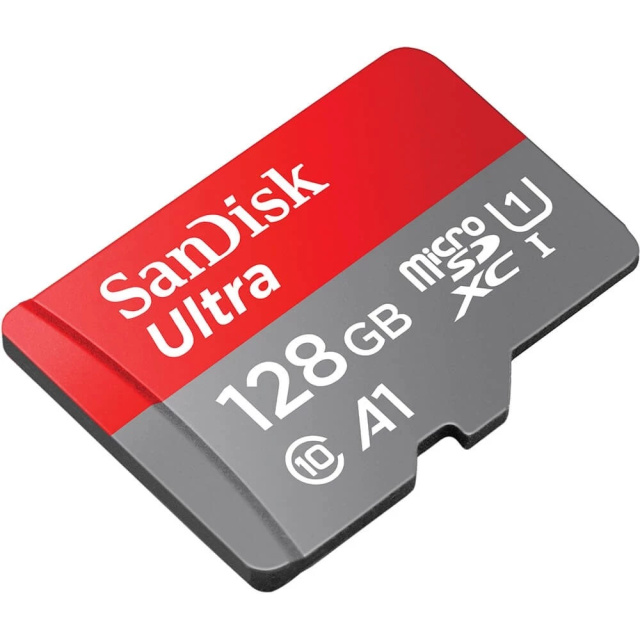 SanDisk Ultra microSDXC 128GB C10 UHS-I SDXC 140MB/S - Bilde 1