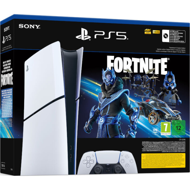 Sony Playstation 5 Slim Digital - Cobalt Star Bundle - Bilde 1