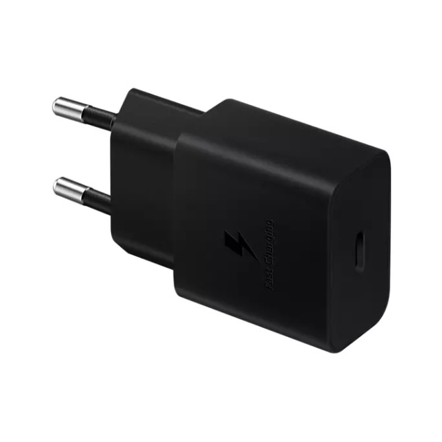 Samsung USB-C Hurtiglader, 15W - Svart - Bilde 1
