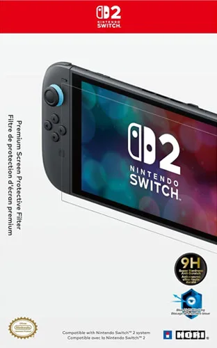 Hori Premium Skjermbeskytter for Nintendo Switch 2 - Bilde 1