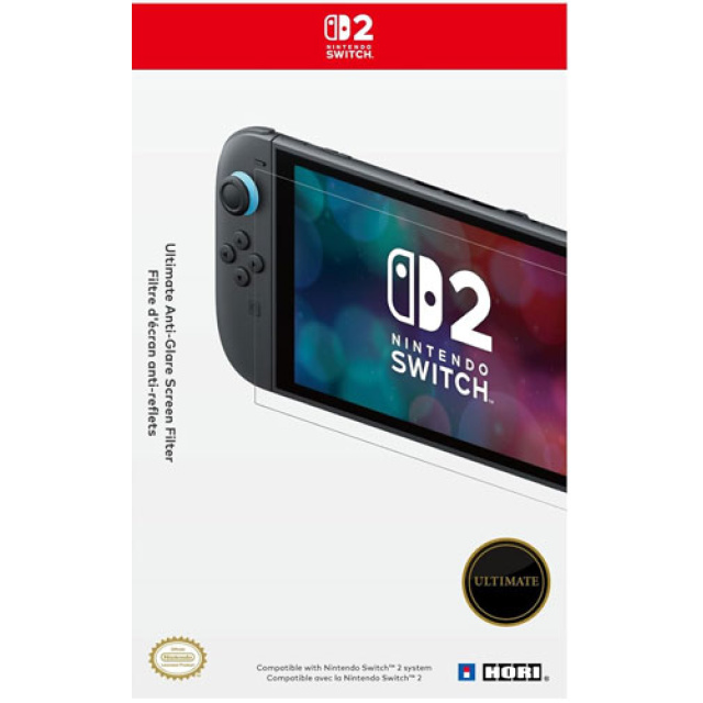 Hori Ultimate Anti-Glare Skjermbeskytter for Nintendo Switch 2 - Bilde 1
