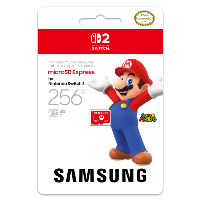 Samsung MicroSDXC Express minnekort for Nintendo Switch 2 - 256GB - Bilde 1
