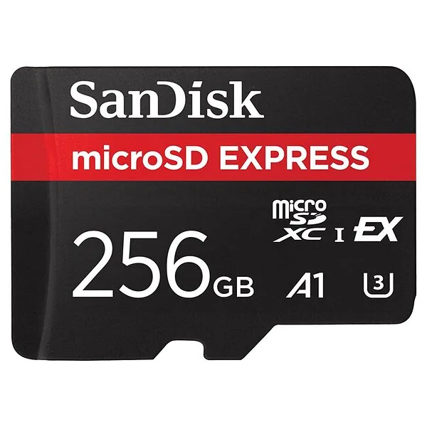 SanDisk microSD Express Card 256GB - Bilde 1