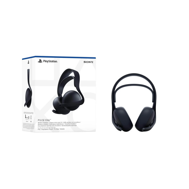 PlayStation 5 Pulse Elite trådløst headset - Midnight Black - Bilde 3