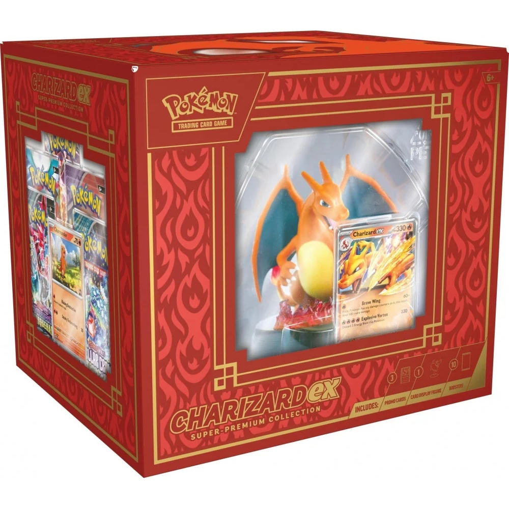 Pokemon TCG Charizard Ex Super Premium Collection Box Pokemon TCG: Charizard Ex Super Premium Collection Box - Bilde 1