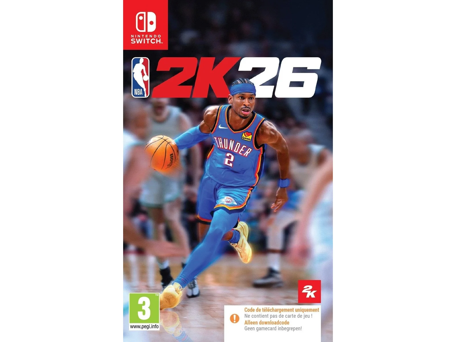 NBA 2K26 (Code in a Box) (Switch) NBA 2K26 (Code in a Box) (Switch) - Bilde 1
