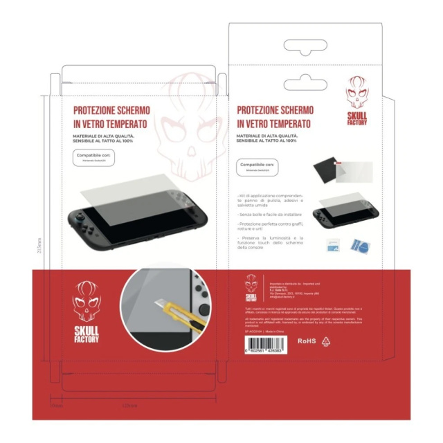 Skull Factory Skjermbeskytter for Nintendo Switch 2 - Bilde 2
