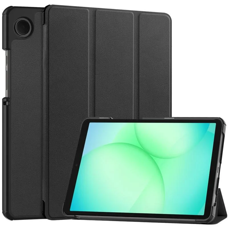 Samsung-Galaxy-Tab-A11-Tri-Fold-Series-Smart-Folio-Case-BlackNone-31102025-01-p Samsung Galaxy Tab A11 / A9 Tri-Fold Series Smart Folio-etui - Svart - Bilde 1
